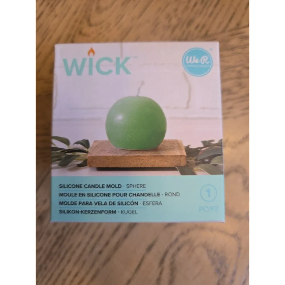 We R Wick Candle Mold-Ball